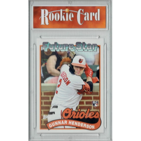 Certified Mint+ Gunnar Henderson 2023 Topps #107 Future Star Throwback SP Rookie Card