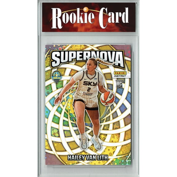 Certified Mint+ Hailey Van Lith 2025 Panini Instant #SN-21 Supernova 3655 Made Rookie Card Chicago Sky