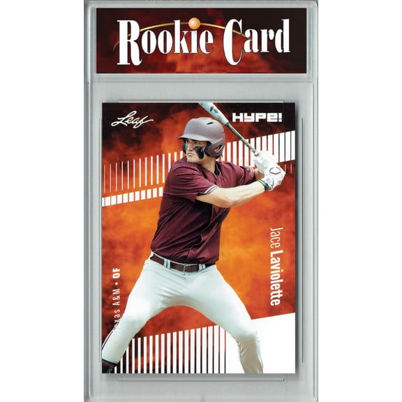 Certified Mint+ Jace LaViolette 2024 Leaf HYPE! #161 Only 5000 Made Rookie Card Texas A&M