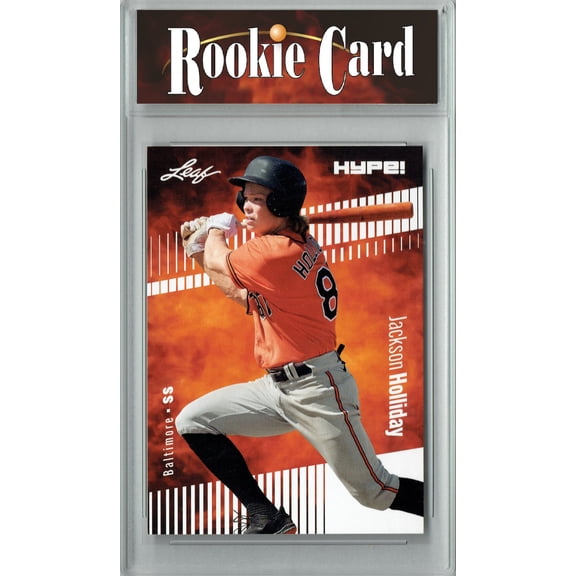 Certified Mint+ Jackson Holliday 2023 Leaf HYPE #124 Only 5000 Made Rookie Card Baltimore Orioles