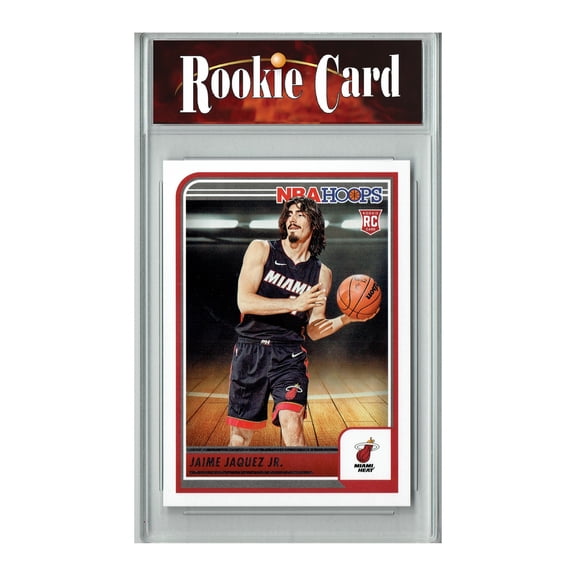 Certified Mint+ Jaime Jaquez Jr. 2023 NBA Hoops #249 Rookie Card Miami Heat