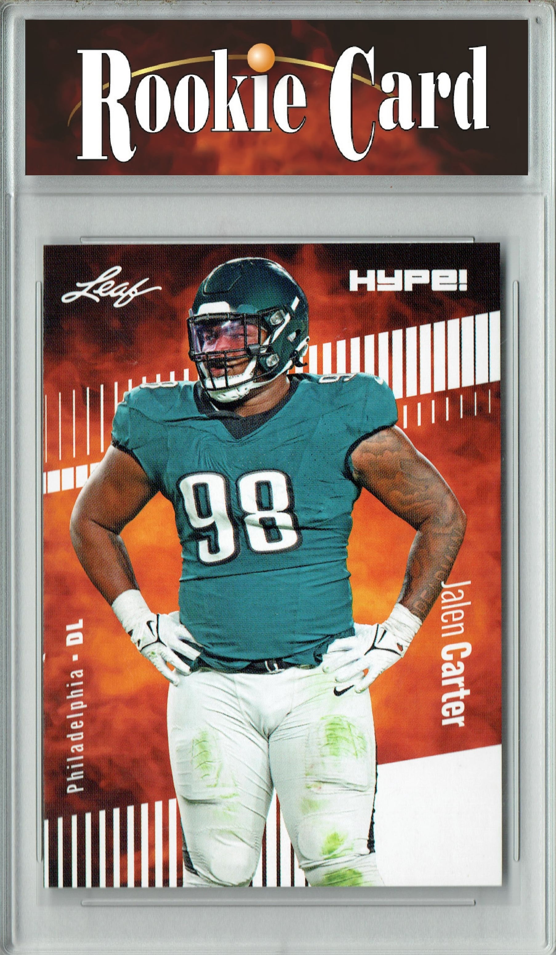 Carte Panini NFL 2023 Jason Kelce (Philadelphia Eagles) - Plaque Rouge #126 /5 SSP - Non Gradée