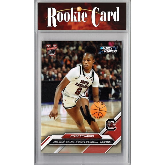 Certified Mint+ Joyce Edwards 2025 Bowman University Now #15 Rookie Card South Carolina Gamecocks