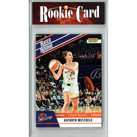 Certified Mint+ Kathryn Westbeld 2025 WNBA Panini Instant #RRR12 Retro Rated Rookie Card Phoenix Mercury