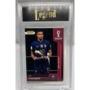 Certified Mint+ Kylian Mbappe Legend 2022 Panini Instant #133 World Cup Golden Boot 1/3081 Trading Card