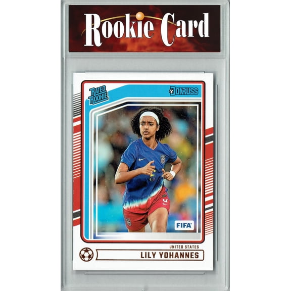 Certified Mint+ Lily Yohannes 2024 Donruss #183 Team USA Rookie Card USWNT