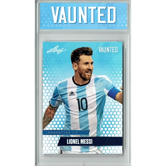 Certified Mint+ Lionel Messi 2024 Leaf Vaunted #V-11 Debut Collection Rare Trading Card Argentina