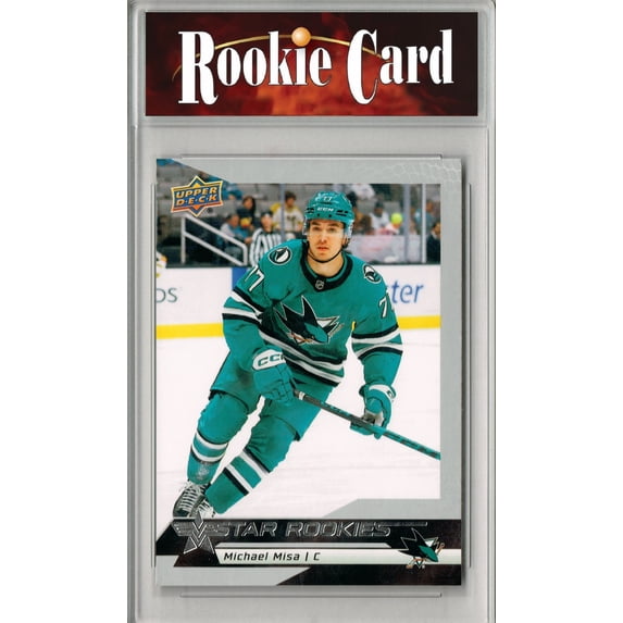 Certified Mint+ Michael Misa 2025 U.D. Star Rookies #13 Special Collection Rookie Card San Jose Sharks