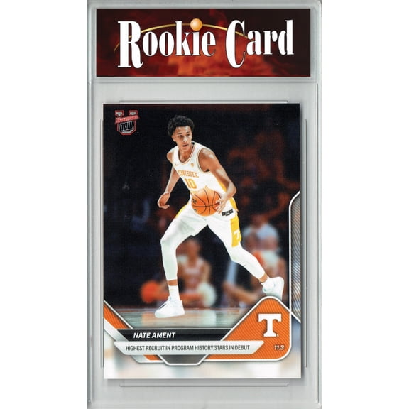 Certified Mint+ Nate Ament 2025 Bowman University Now #3 Shines in Debut Rookie Card Tennessee Volunteers
