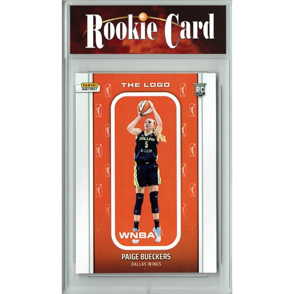 Certified Mint+ Paige Bueckers 2025 WNBA The Logo #LOGO-7 Only 1,447 Made Rookie Card Dallas Wings