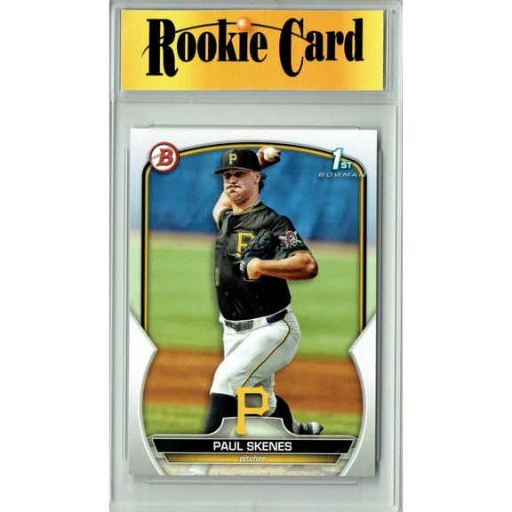 Certified Mint+ Paul Skenes 2023 Bowman Draft #BD-14 1st Rookie Card Pittsburgh Pirates