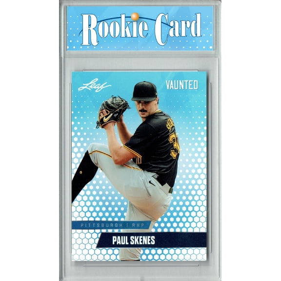 Certified Mint+ Paul Skenes 2024 Leaf Vaunted #V-12 Debut Collection Rookie Card Pittsburgh Pirates