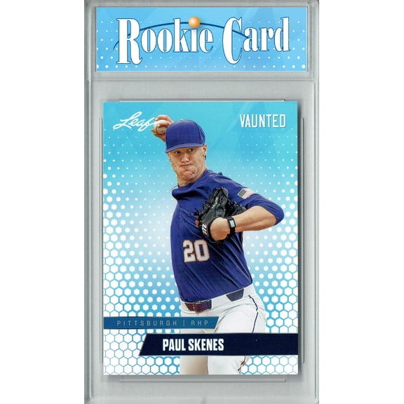 Certified Mint+ Paul Skenes 2024 Leaf Vaunted #V-13 Debut Collection Rookie Card Pittsburgh Pirates