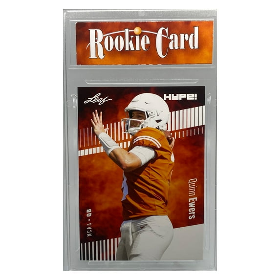 Certified Mint+ Quinn Ewers 2022 Leaf HYPE! #91 Just 5000 Ever Made! Texas Longhorns Rookie Card