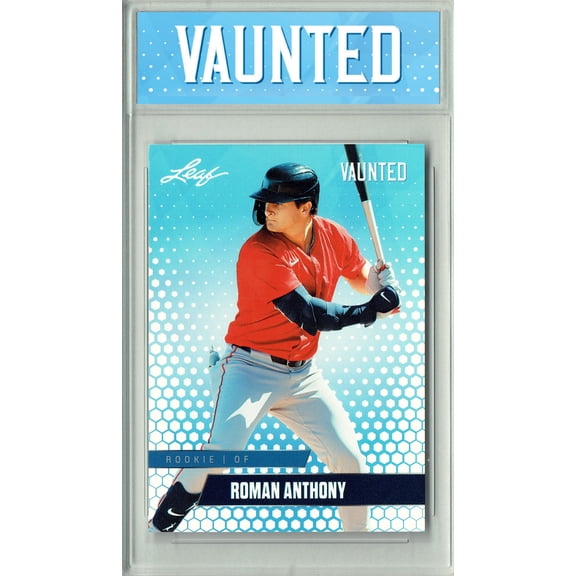 Certified Mint+ Roman Anthony 2024 Leaf Vaunted #V-25 Just 5000 Made Rookie Card Boston Red Sox