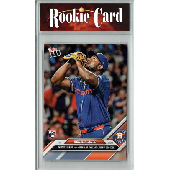 Certified Mint+ Ronel Blanco 2024 Topps Now #30 1st No-Hitter! Rookie Card Houston Astros