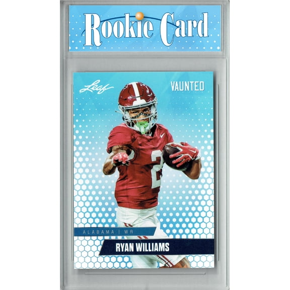 Ryan Williams Rookie Card Alabama Football Trading Card 2024 Leaf Vaunted #V-15 Debut Collection  Certified Mint+