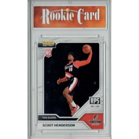 Certified Mint+ Scoot Henderson 2023 Panini Instant #RPS-3 First Look Portland Trail Blazers Jersey Licensed Rookie Card