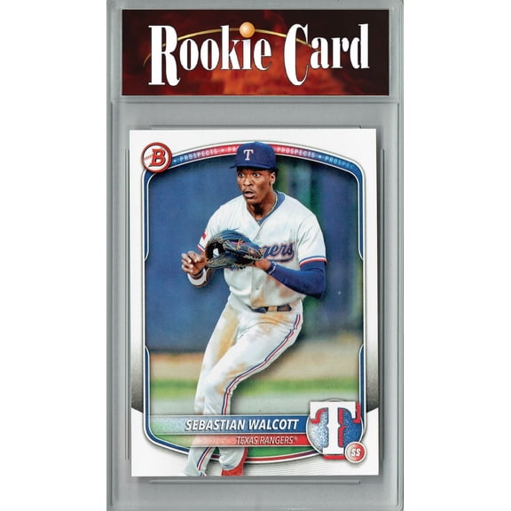 Certified Mint+ Sebastian Wolcott 2025 Bowman #BP133 Rookie Card Texas Rangers