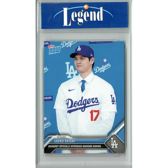 Certified Mint+ Shohei Ohtani 2023 Topps Now #OS-23 1st Dodgers Card Los Angeles Dodgers