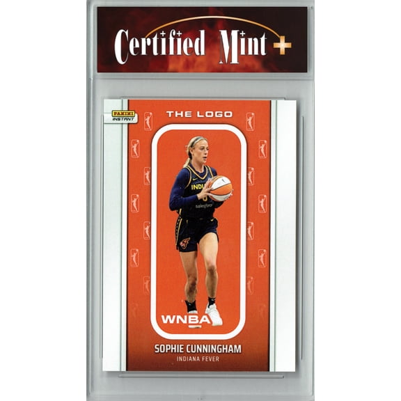 Certified Mint+ Sophie Cunningham 2025 WNBA The Logo #LOGO-30 Only 1,447 Made Rare Trading Card Indiana Fever