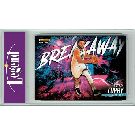 Certified Mint+ Stephen Curry 2023 Panini Instant #B16 Breakaway SP 1/4085 Rare Trading Card Golden State Warriors