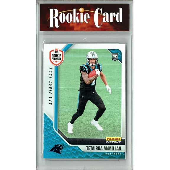 Certified Mint+ Tetairoa McMillan 2025 Panini Instant #RPSFL-33 RPS First Look Rookie Card Carolina Panthers