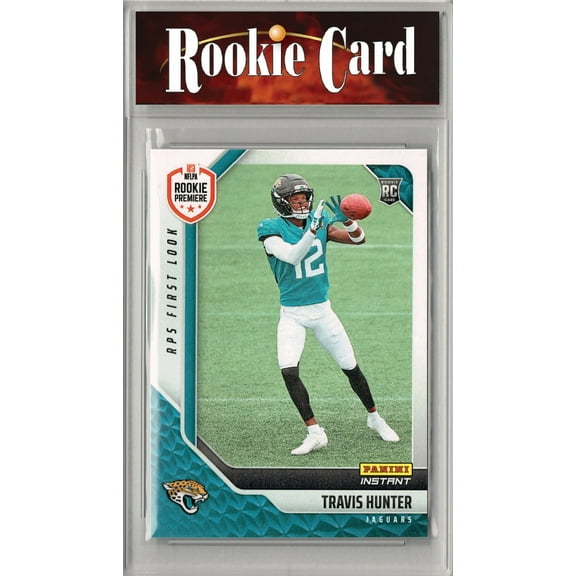 Certified Mint+ Travis Hunter 2025 Panini Instant #RPSFL-35 RPS First Look Rookie Card Jacksonville Jaguars