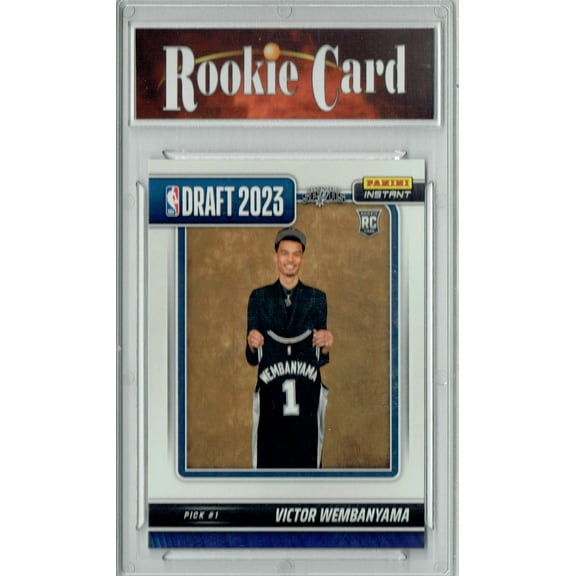 Certified Mint+ Victor Wembanyama 2023 Panini Instant #DN-1 NBA Draft 1/31324 San Antonio Spurs Pro Rookie Card