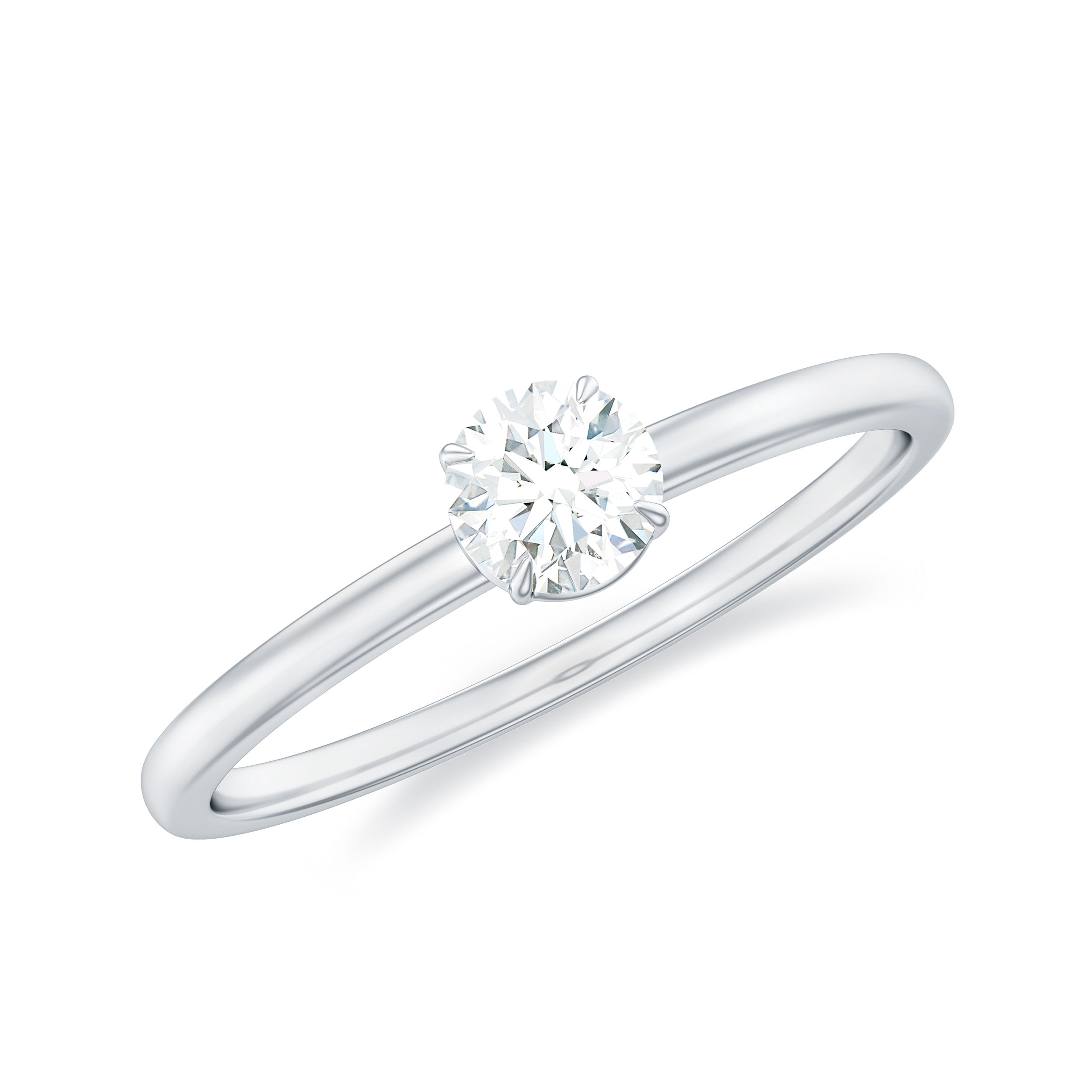 Uloveido Lab Created Diamond Wedding Engagement Rings 2pcs Set Promise Rings  White Gold Plated (Size 7) KR005 - Walmart.com