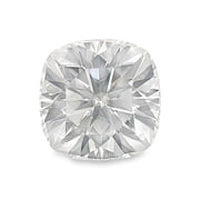 Certified Natural 1.5 Carat Moissanite Cushion Shape Brilliant Cut 7x7 mm Loose Gemstone April Birthstone