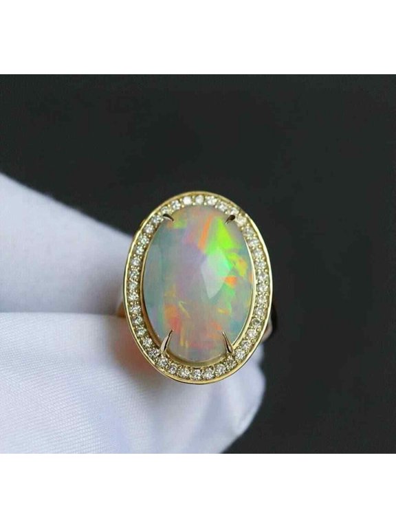 Certified Natural Fire Opal Ring Astrological Gemstone Ring In Starling Silver 925 Handmade Ring For Unisex Gift For HerValentine's Day Gift