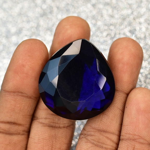 Certified Natural Purple Amethyst Pear Cut 102.4 Ct Flawless Loose Gemstones