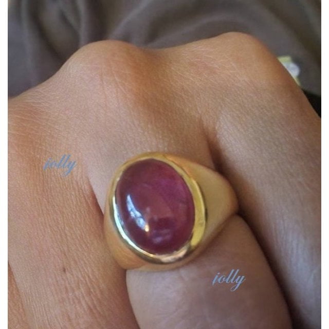 July Birthstone Signet Ring July Birthstone Signet Ring