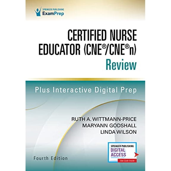 Pre-Owned Certified Nurse Educator (CNE/CNEn) Review, 9780826156440, 0826156444, Paperback, Fourth Edition, New edition