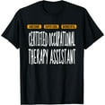 thumbnail image 1 of Certified Occupational Therapy Assistant Tshirt Wonderful T-Shirt Black Small, 1 of 4