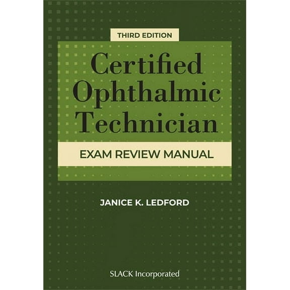 Certified Ophthalmic Technician Exam Review Manual (Edition 3) (Paperback)