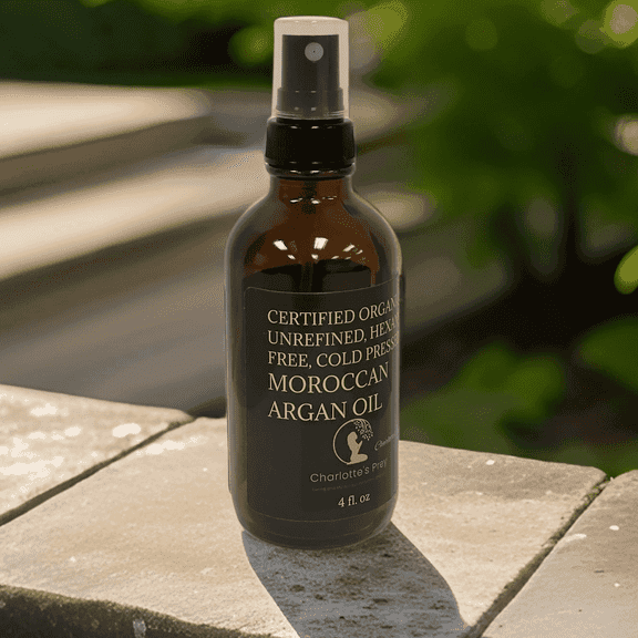 Certified Organic, Unrefined, Hexane Free, Cold Pressed Moroccan Argan Oil