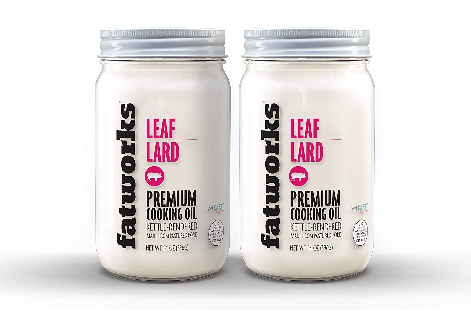 , Certified Pasture Raised Leaf Lard, "Baker's Lard", Artisanally