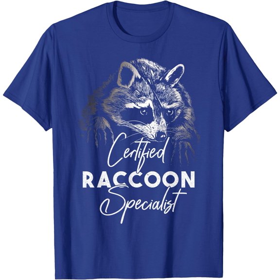 Certified Raccoon Specialist Unisex T-Shirt for Men Women Kids Toddler