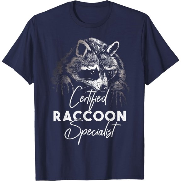 Certified Raccoon Specialist Unisex T-Shirt for Men Women Kids Toddler