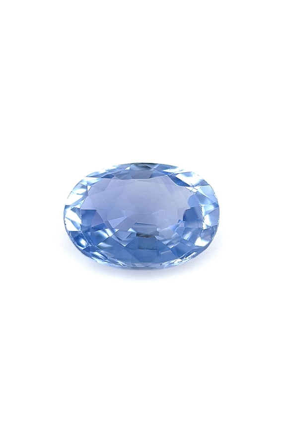 Certified Real 0.75 Carat Blue Sapphire Oval Shape Mixed Cut 7x5 mm Loose Gemstone September Birthstone