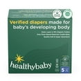 thumbnail image 1 of Organic Cotton Enhanced Chlorine Free Disposable Diaper - Size 5 - 44ct, 1 of 6
