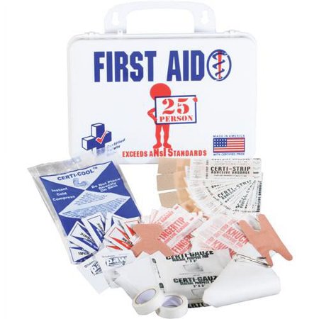 Certified Safety 25-Person First Aid Kit