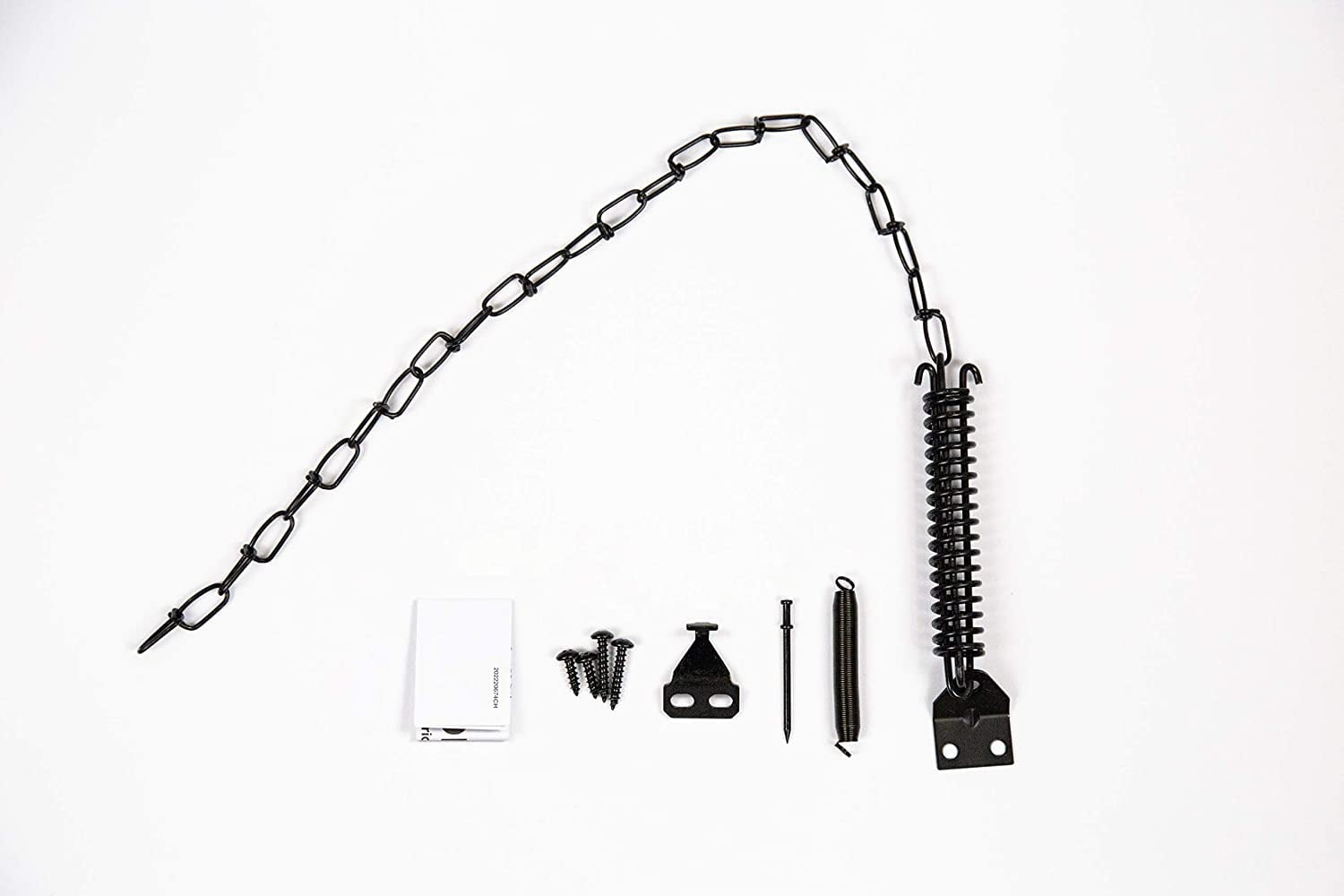 Certified Storm Door Wind Chain Kit (Black)