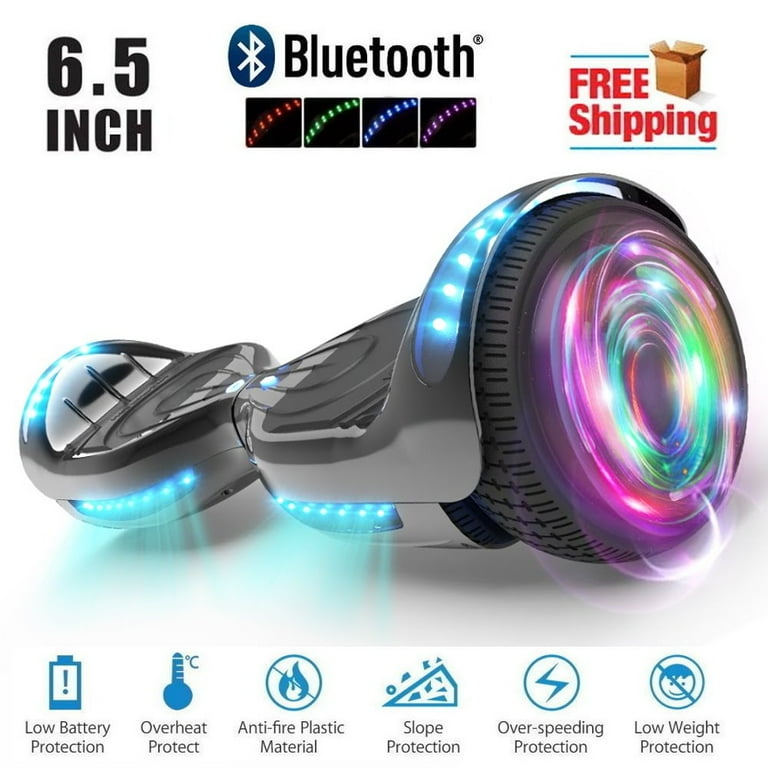 Certified top led 6.5 inch hoverboard two wheel self balancing scooter hotsell