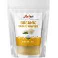 thumbnail image 1 of Certified USDA Organic Garlic Powder - 1 LB - Gluten Free, Vegan, Non-GMO - Resealable Zip Lock Pouch - By Jai Ho, 1 of 9