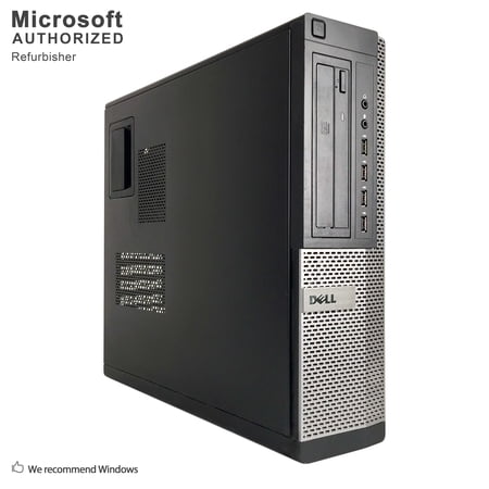 Pre-Owned Dell OptiPlex 790 Desktop Intel Core i3-2120 3.30 G 8GB RAM 2TB HDD DVD Drive USB WIFI USB BT 4.0 HDMI DP VGA Win 10 Pro 64 Bits(Enlish/Spanish)1 Year Warranty