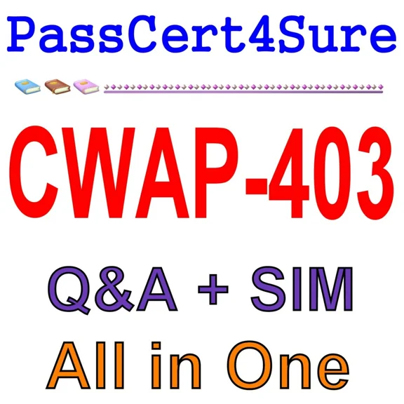 Certified Wireless Analysis Professional Cwap-403 Exam Q&A+Sim