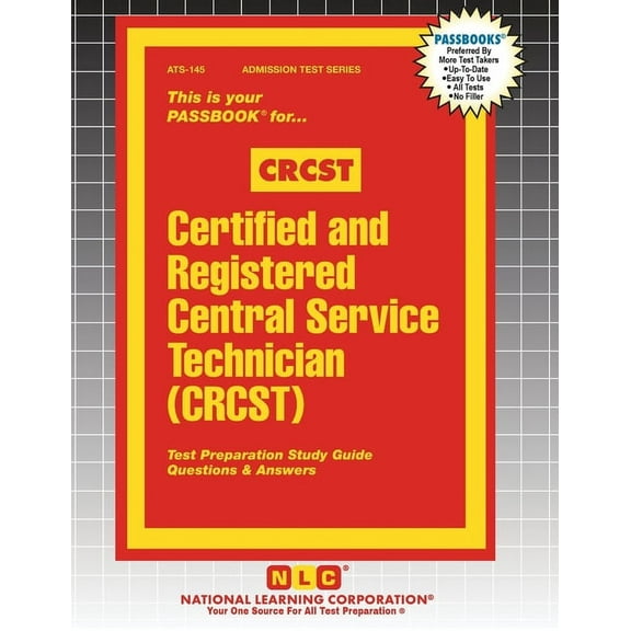 Certified and Registered Central Service Technician (CRCST), (Paperback)